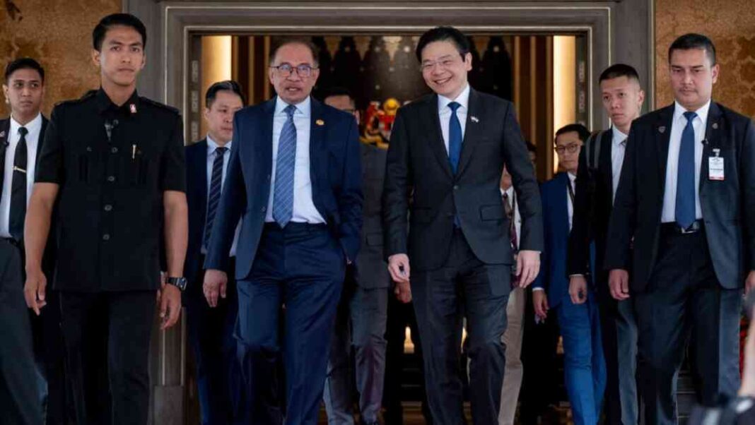 malaysia-singapore-leaders-retreat-in-putrajaya-pm-wongs-visit
