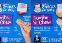 Recalled Gerber Teething Sticks in Singapore: Choking Hazard Alert recalled-gerber-teething-sticks-in-singapore-choking-hazard-alert