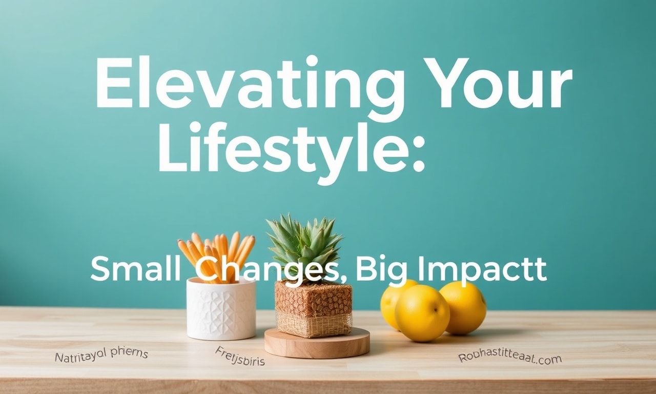 Elevating Your Lifestyle: Small Changes, Big Impact Elevating Your Lifestyle: Small Changes, Big Impact