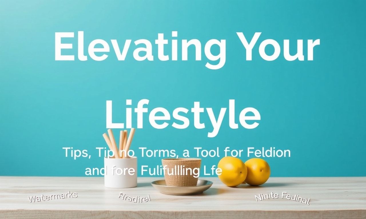 Elevating Your Lifestyle: Tips and Tools for a More Fulfilling Life Elevating Your Lifestyle: Tips and Tools for a More Fulfilling Life