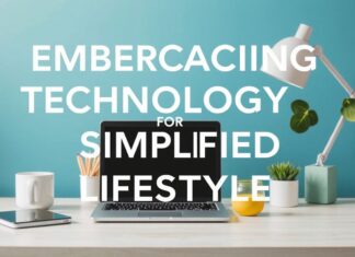 Embracing Technology for a Simplified Lifestyle Embracing Technology for a Simplified Lifestyle