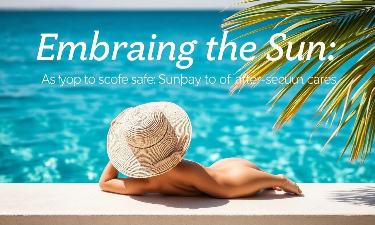 Embracing the Sun: A Guide to Safe Sunbathing and Post-Sun Care Embracing the Sun: A Guide to Safe Sunbathing and After-Sun Care