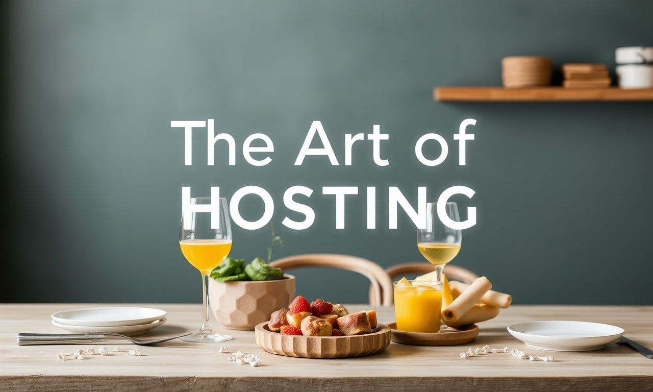 The Art of Hosting: Creating Memorable Gatherings at Home The Art of Hosting: Crafting Unforgettable Gatherings at Home