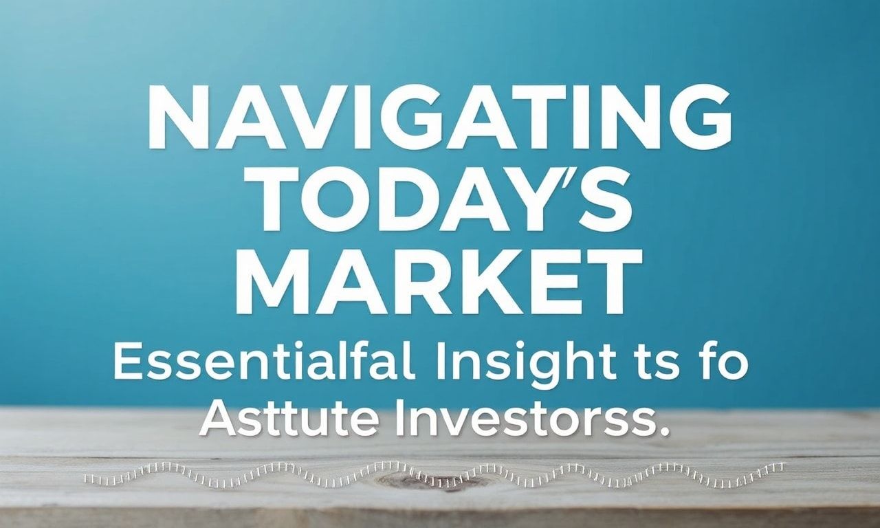 Navigating Today’s Market: Key Insights for Savvy Investors Navigating Today's Market: Essential Insights for Astute Investors