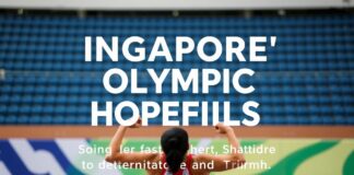 Singapore’s Olympic Hopefuls: Stories of Grit & Glory Singapore's Olympic Hopefuls: Stories of Determination and Triumph