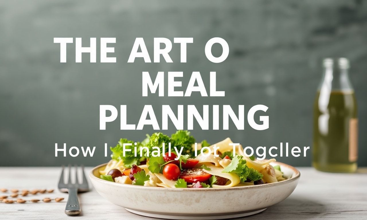 The Art of Meal Planning: How I Finally Got My Sh*t Together The Art of Meal Planning: How I Finally Got It Together