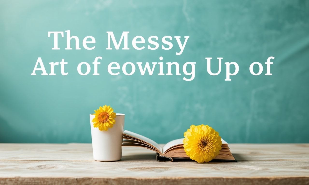 The Messy, Beautiful Art of Adulting: My Journey to Self-Sufficiency The Messy, Beautiful Art of Growing Up: My Journey to Independence