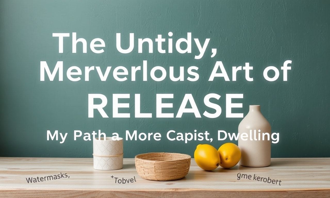The Messy, Wonderful Art of Letting Go: My Journey to a Smaller Home The Untidy, Marvelous Art of Release: My Path to a More Compact Dwelling