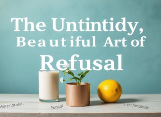 The Messy, Wonderful Art of Saying No The Untidy, Beautiful Art of Refusal